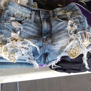 Jean shorts